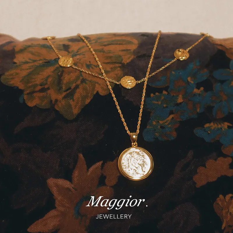 Sundanese Gold Plated Copper Necklaces Women's-5