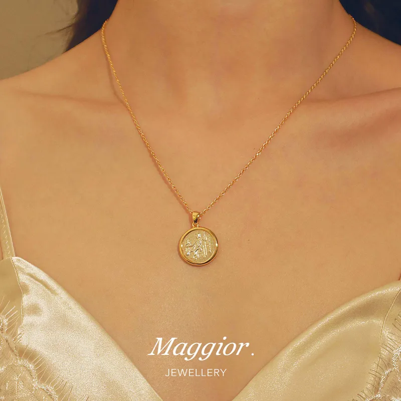 Sundanese Gold Plated Copper Necklaces Women's-2