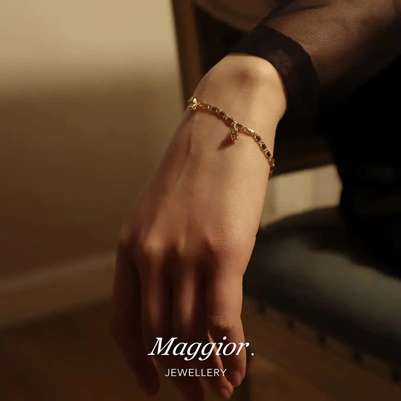 Sundanese Gold Plated Copper Bracelets Women's-3
