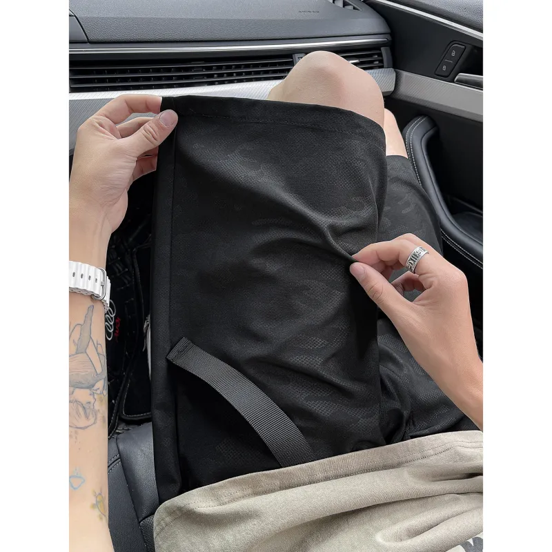 MEIPIN TANG Cargo Shorts Unisex-3