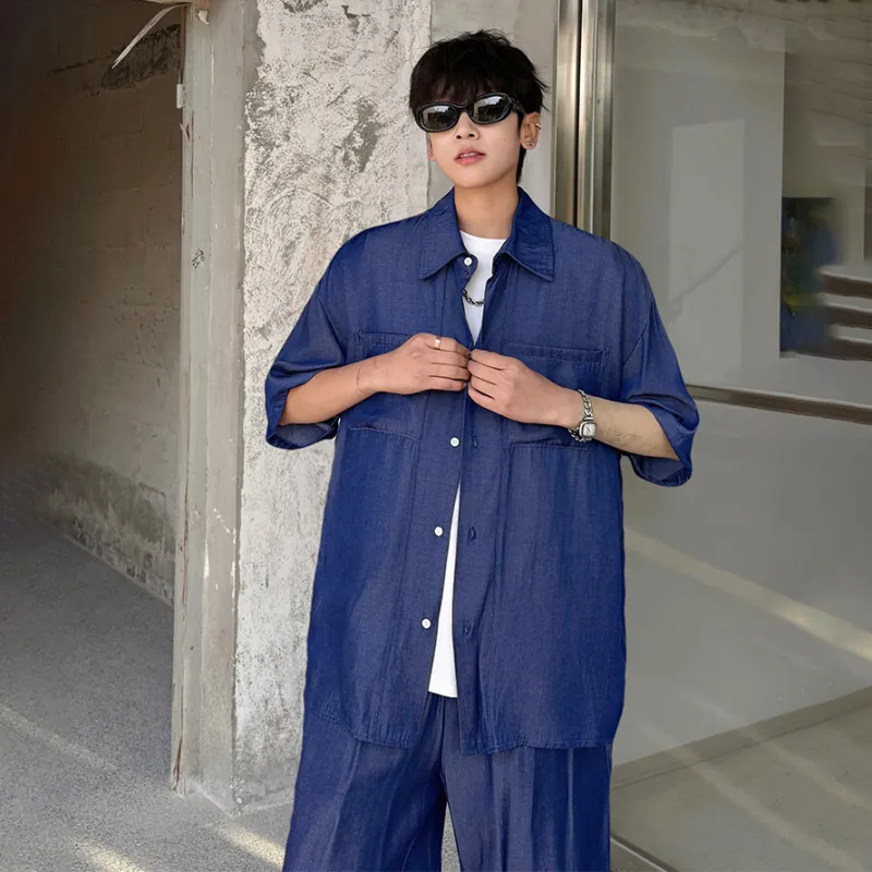 MEIPIN TANG Shirt Matching Set Unisex-5