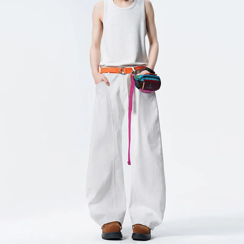MEIPIN TANG Jeans Unisex-7
