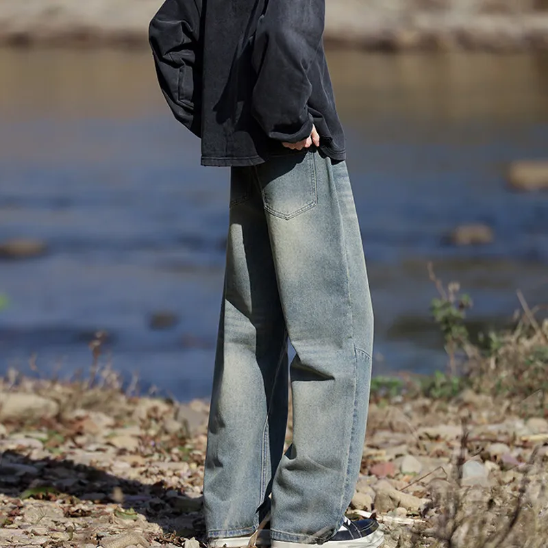 MEIPIN TANG Jeans Unisex-7