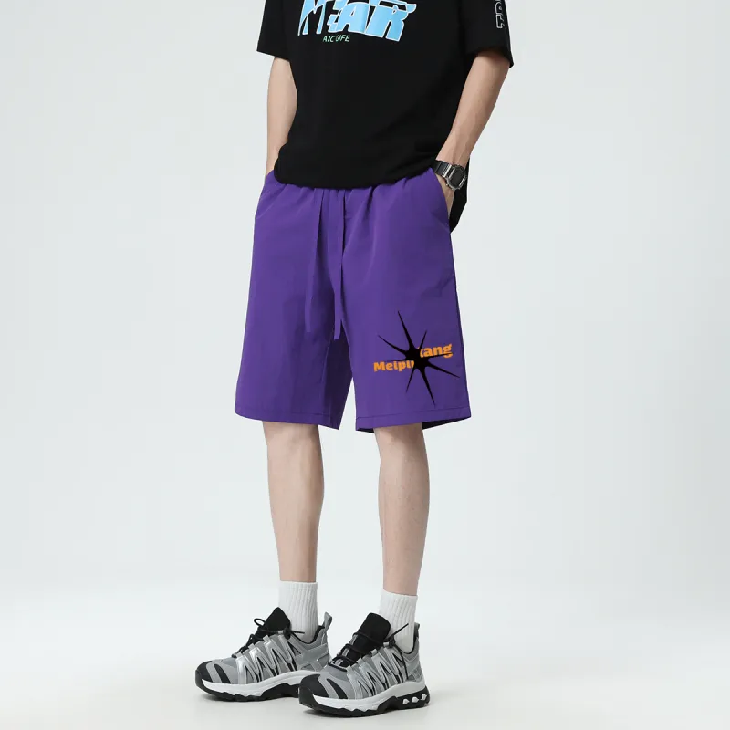 MEIPIN TANG Casual Shorts Unisex-16