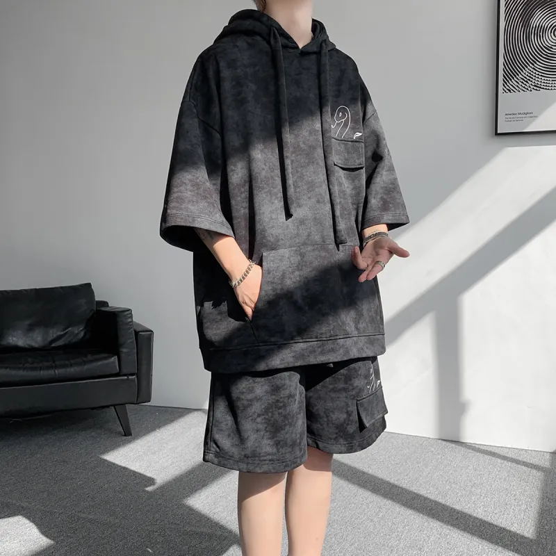 MEIPIN TANG Sweatshirt Set Unisex-7