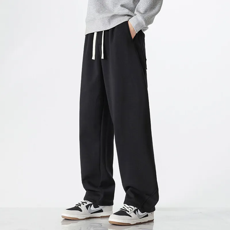 MEIPIN TANG Knitted Sweatpants Unisex-1