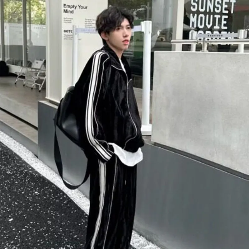 MEIPIN TANG Sweatshirt Set Unisex-1