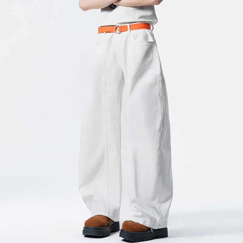 MEIPIN TANG Jeans Unisex-8