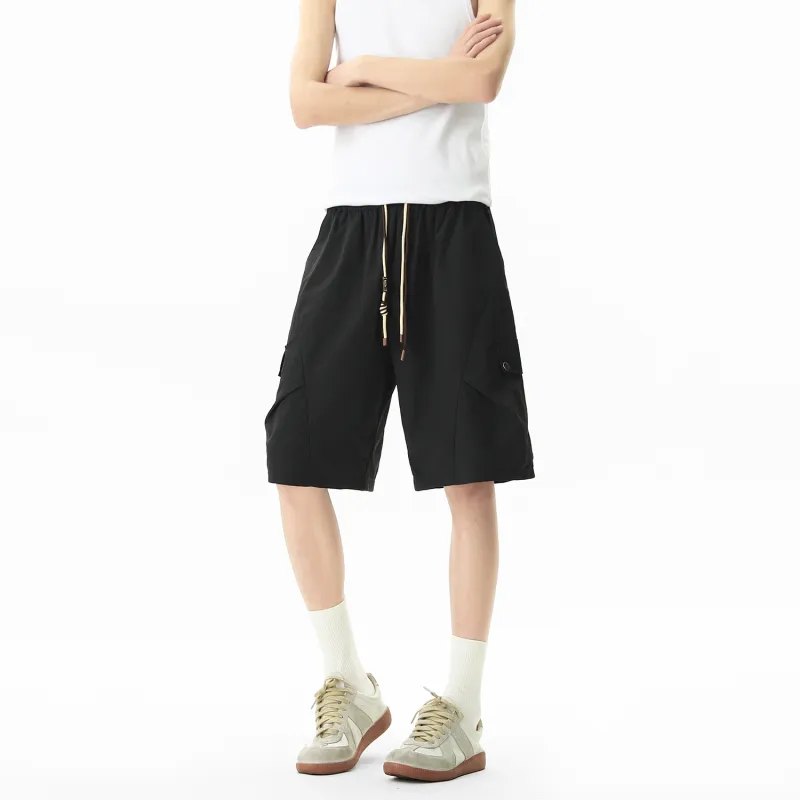 MEIPIN TANG Cargo Shorts Unisex-17