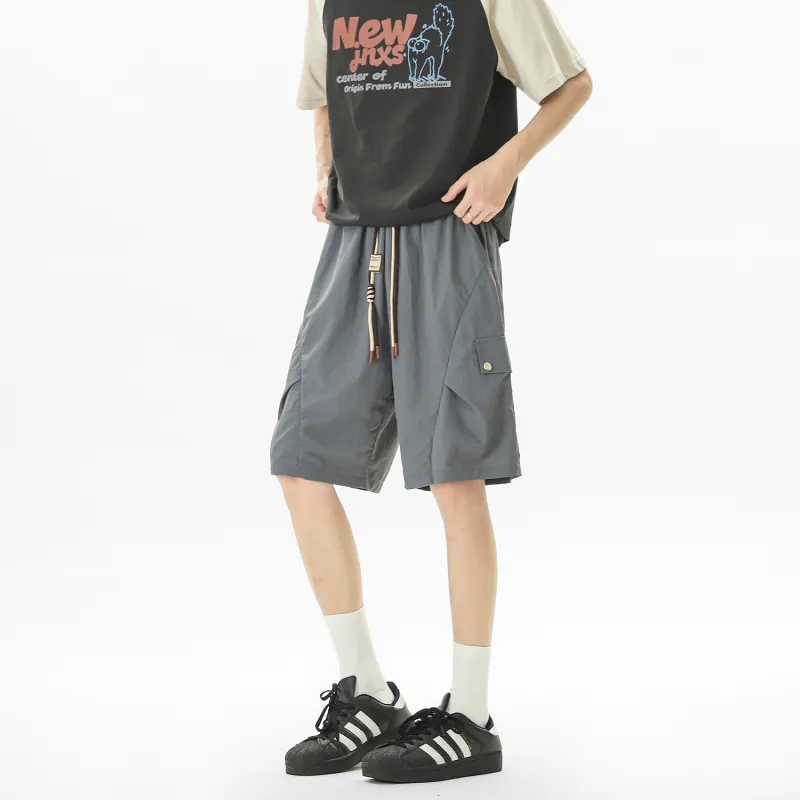 MEIPIN TANG Cargo Shorts Unisex-13