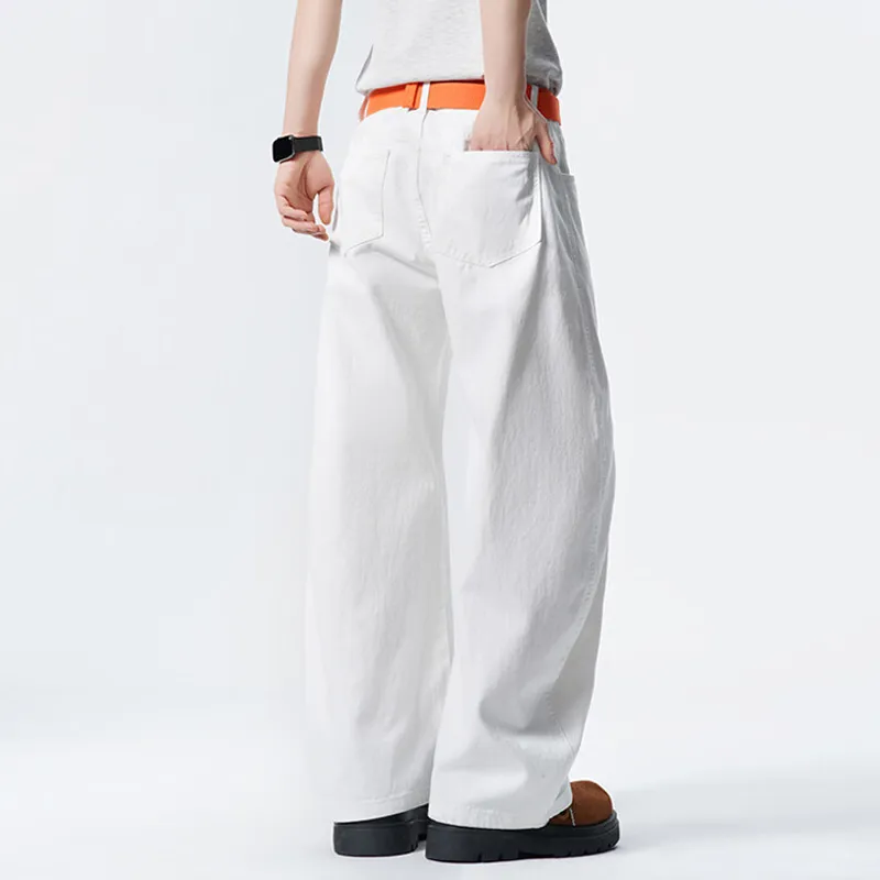 MEIPIN TANG Jeans Unisex-9