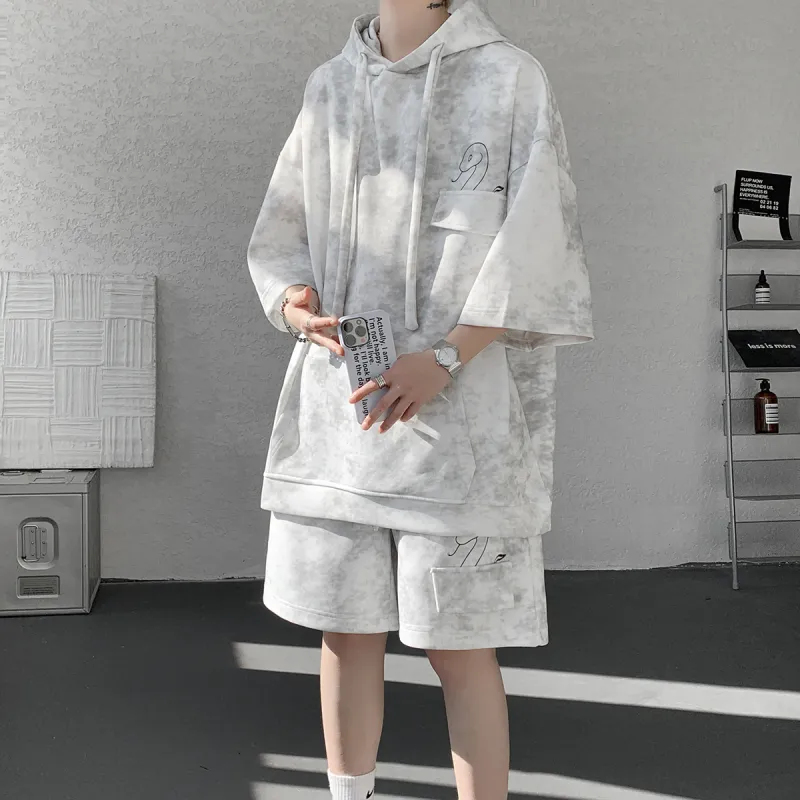 MEIPIN TANG Sweatshirt Set Unisex-1