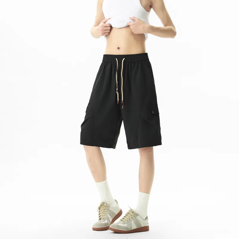 MEIPIN TANG Cargo Shorts Unisex-18