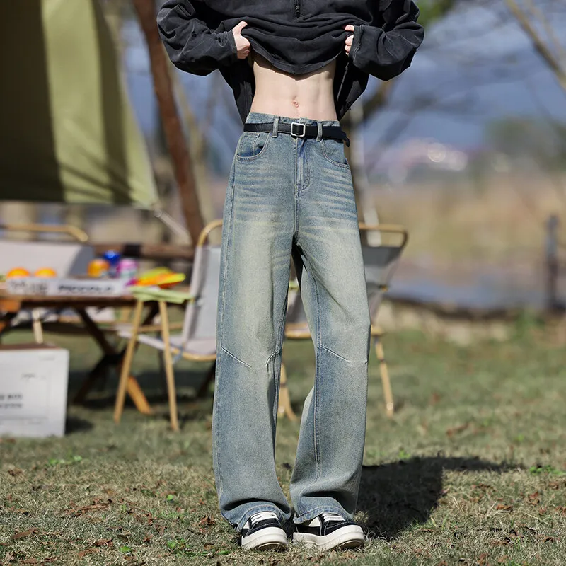 MEIPIN TANG Jeans Unisex-5