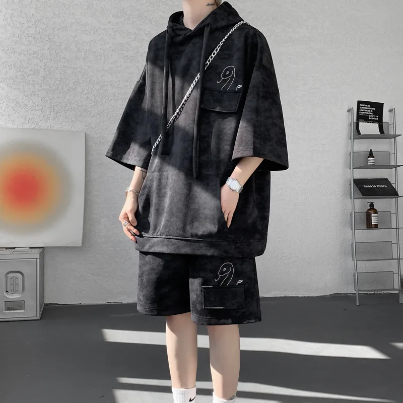 MEIPIN TANG Sweatshirt Set Unisex-8