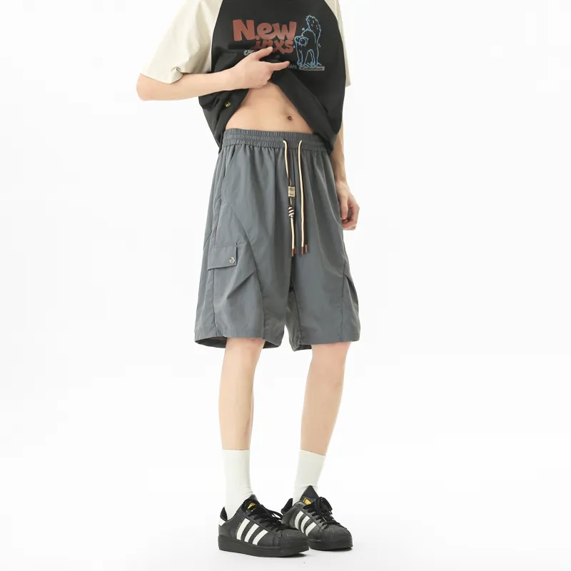 MEIPIN TANG Cargo Shorts Unisex-14