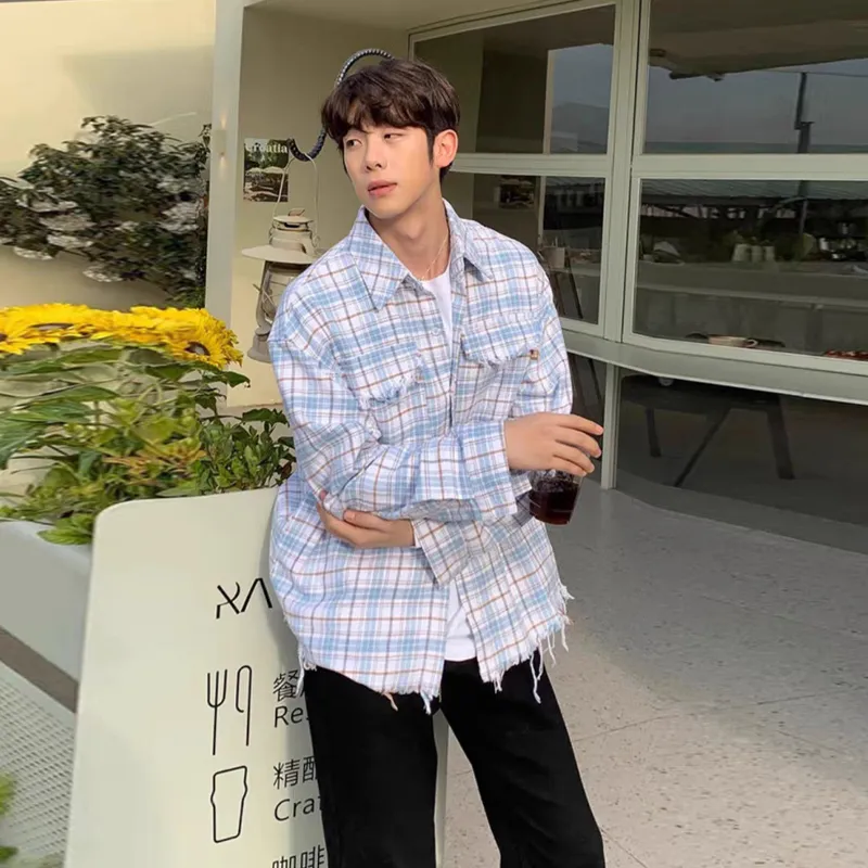 MEIPIN TANG Shirts Unisex Blue-4