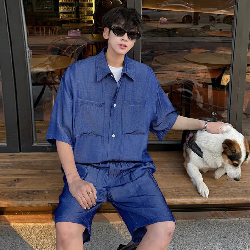 MEIPIN TANG Shirt Matching Set Unisex-3