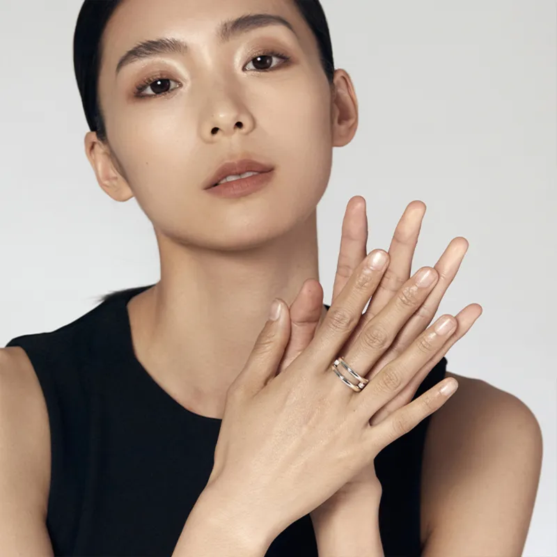 Mistova JEWELRY S925 Silver, Eco Friendly Copper Beta Ring Unisex-5