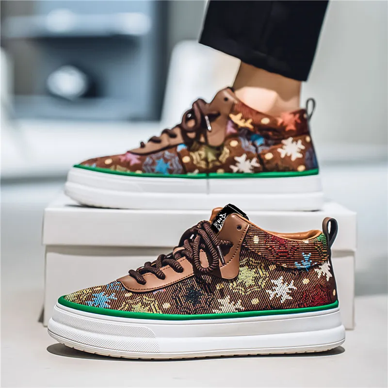 Jinho Durable Breathable Low Top Casual Shoes Men's-8
