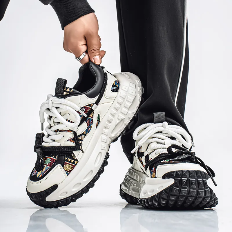 Jinho Low Top Chunky Sneakers Men's-4