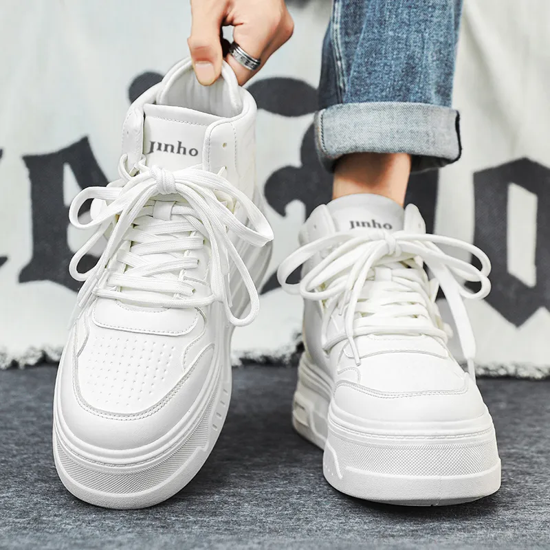 Jinho Anti Slip Wear Resistant High Top Skateboard Shoes Men's-2