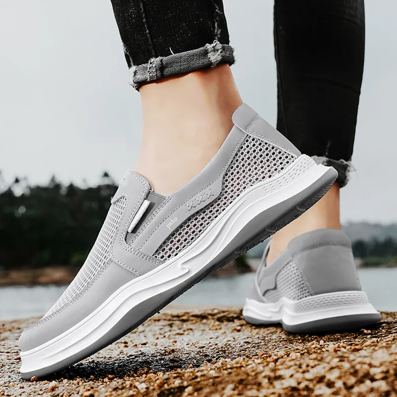 Jinho Slip Resistant, Abrasion Resistant, Lightweight, Breathable Low Top Casual Shoes Men's-7