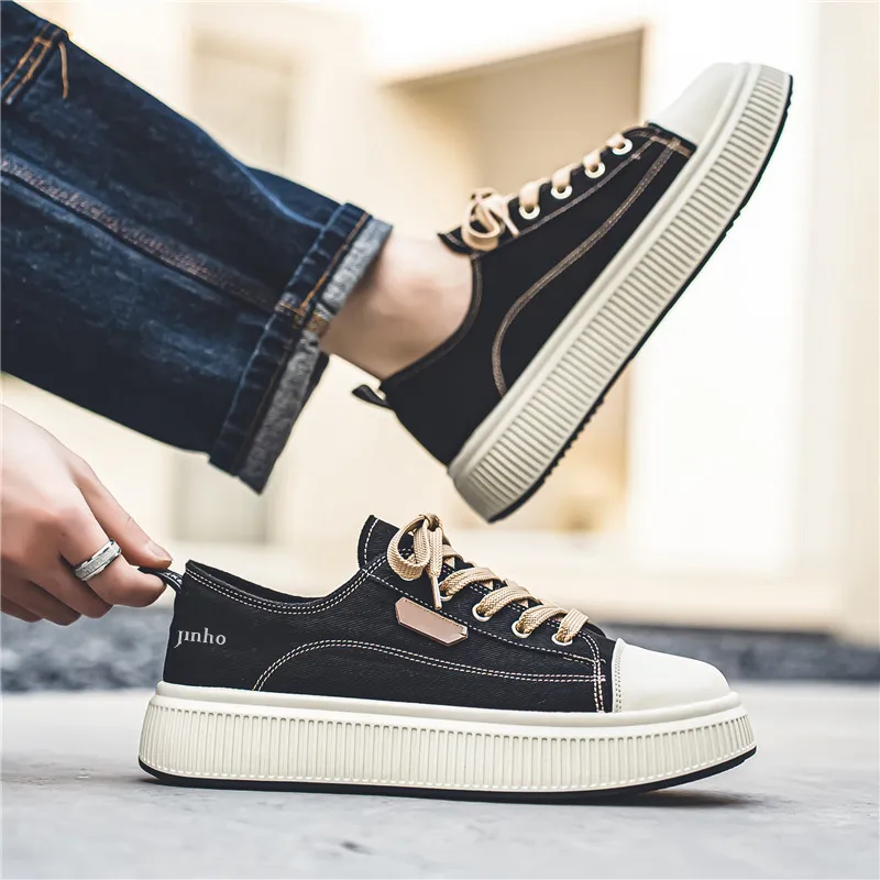 Jinho Lightweight Balance Low Top Canvas Shoes Men's-2