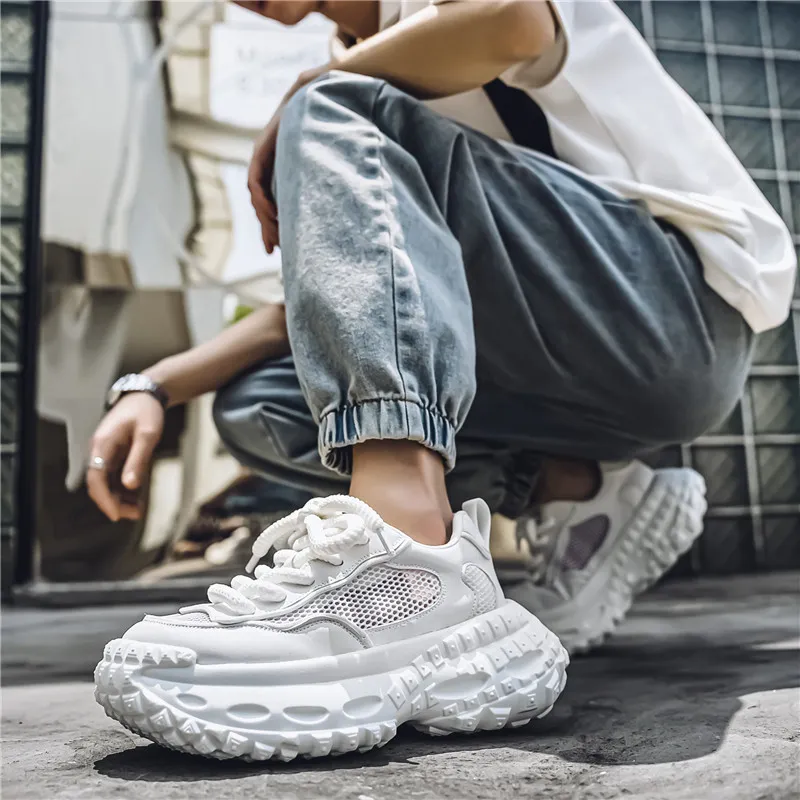 Jinho Low Top Chunky Sneakers Men's-7