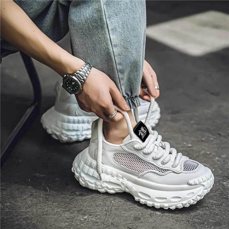 Jinho Low Top Chunky Sneakers Men's-6