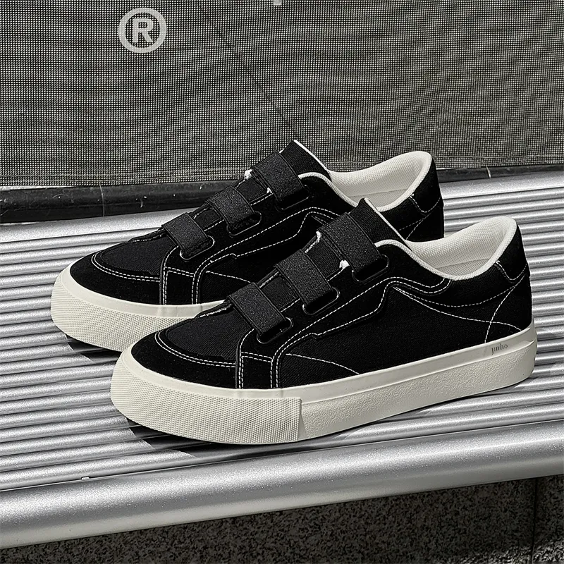 Jinho Skateboard Shoes Men Low Top White-1