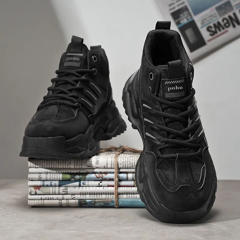 Jinho Mid Top Chunky Sneakers Men's-1