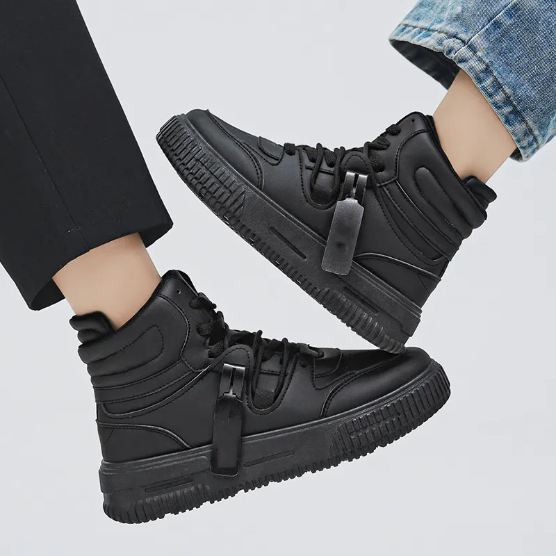 Jinho Abrasion Resistant High Top Skateboard Shoes Unisex-11