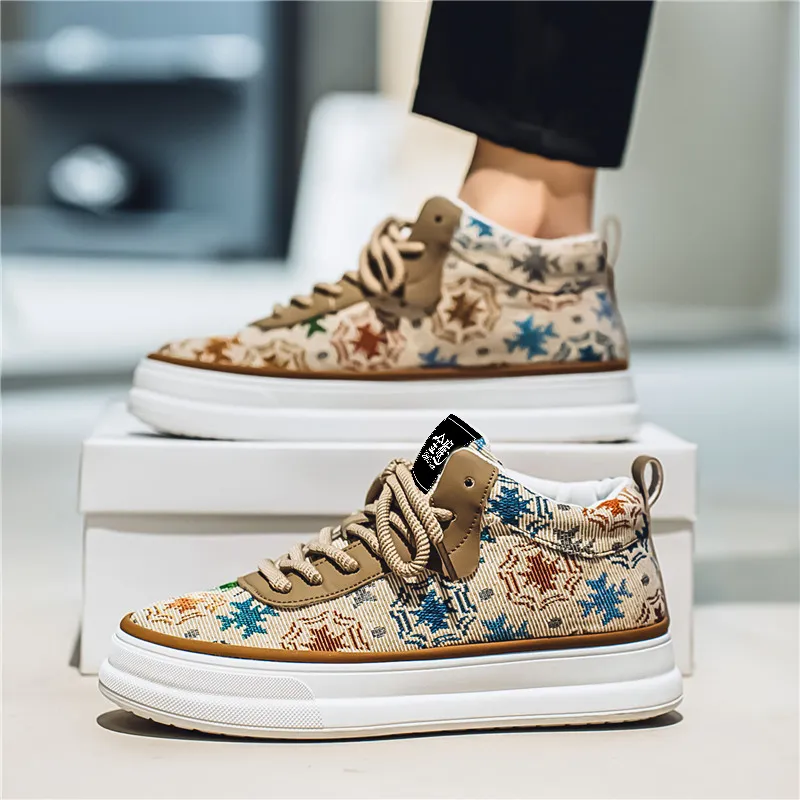 Jinho Durable Breathable Low Top Casual Shoes Men's-5