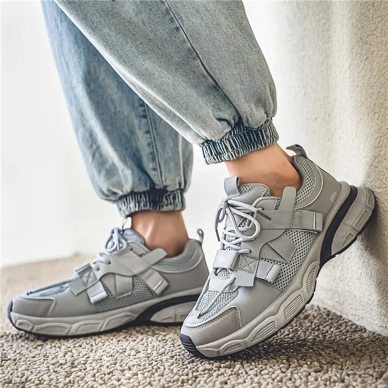 Jinho Chunky Sneakers Men Low Top-5