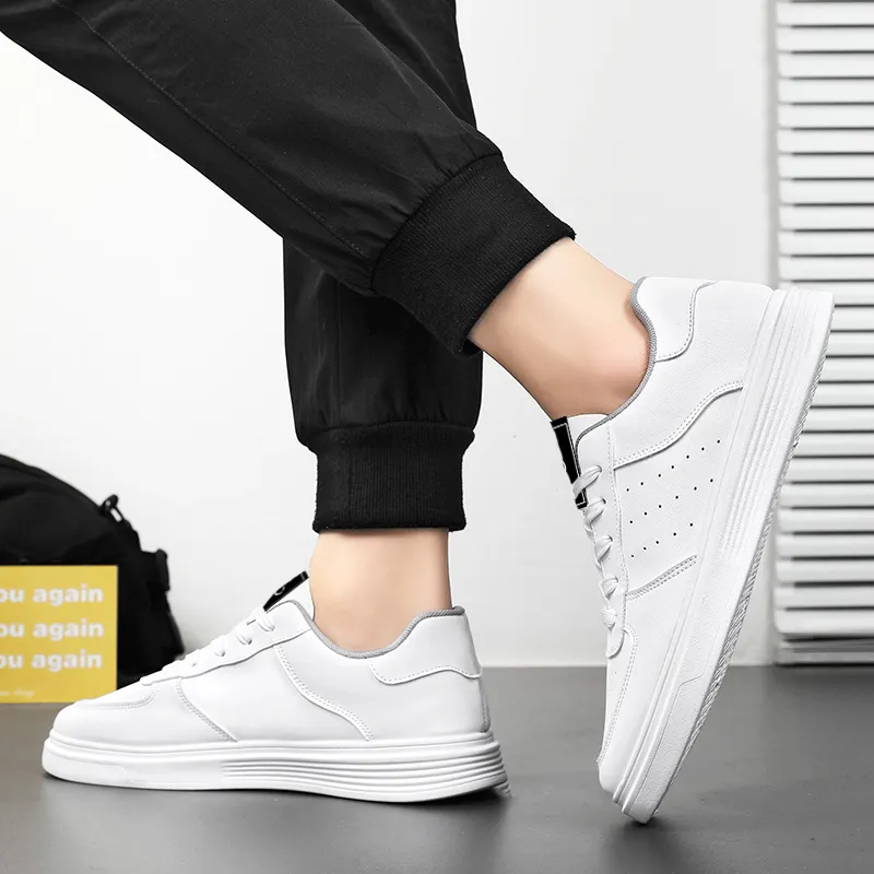 Jinho Slip Resistant Cushioning Abrasion Resistant Lightweight Breathable Low Top Skateboard Shoes Men's-1