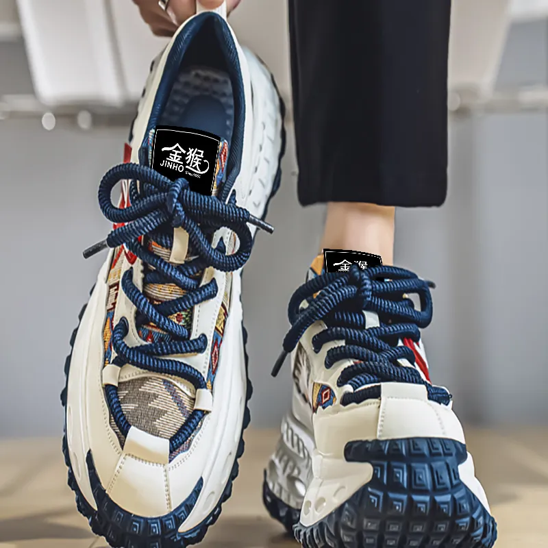Jinho Low Top Chunky Sneakers Men's-4
