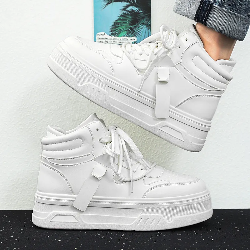 Jinho Anti Slip Wear Resistant High Top Skateboard Shoes Men's-1