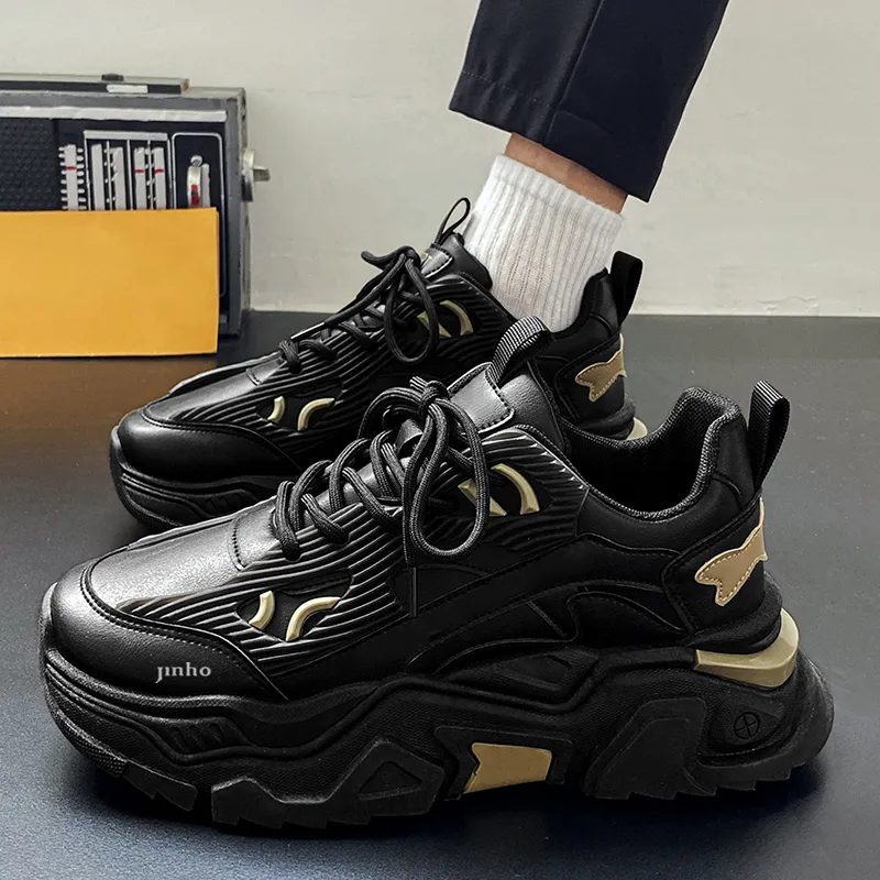 Jinho Low Top Chunky Sneakers Men's-4