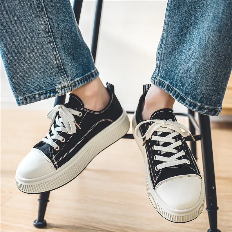 Jinho Lightweight Balance Low Top Canvas Shoes Men's-7