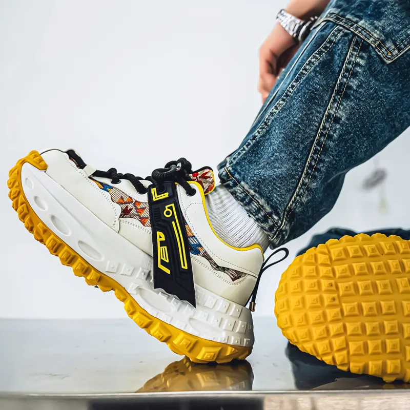 Jinho Low Top Chunky Sneakers Men's-7