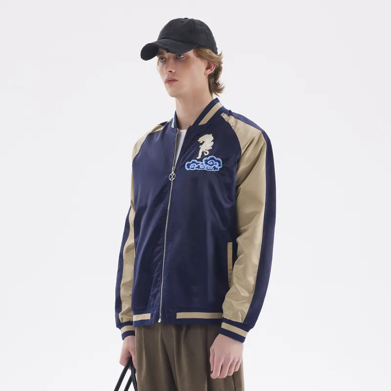 ED HARDY X Baseball Jerseys Unisex Navy Blue-6