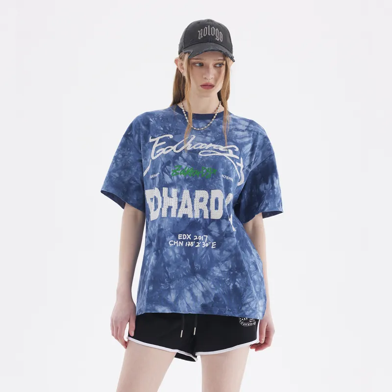 ED HARDY X T Shirts Unisex Blue-5