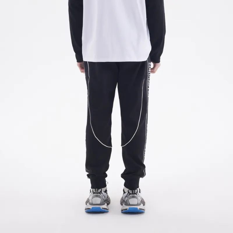 ED HARDY X Knitted Sports Pants Unisex Black-9