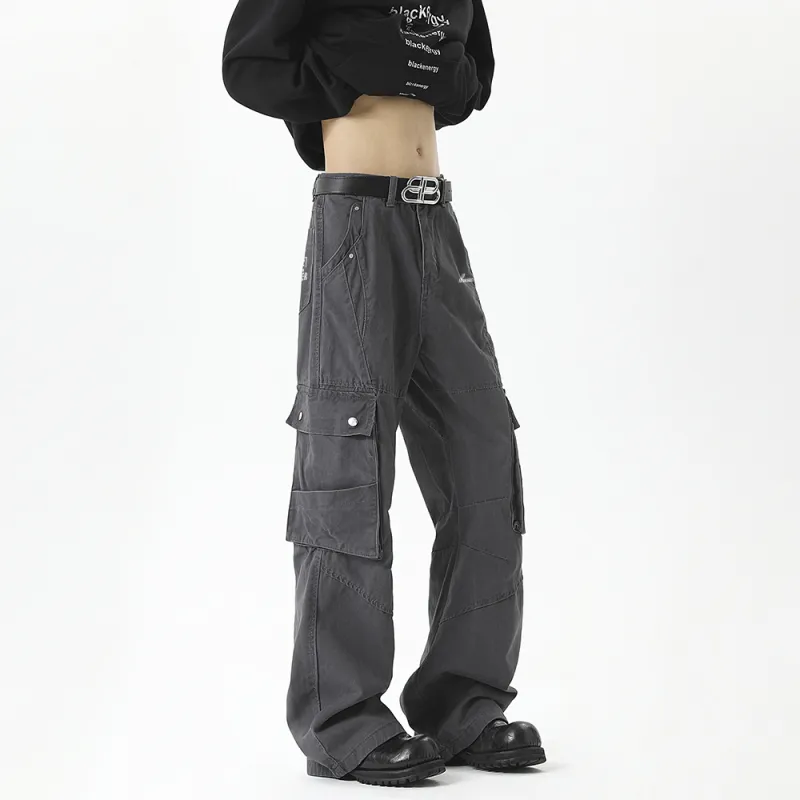 DUKE+DEXTER Cargo Pants Unisex Gray-5