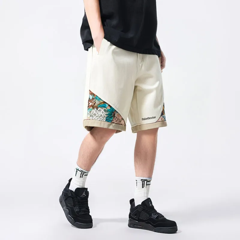 DUKE+DEXTER Casual Shorts Unisex Ecru-4
