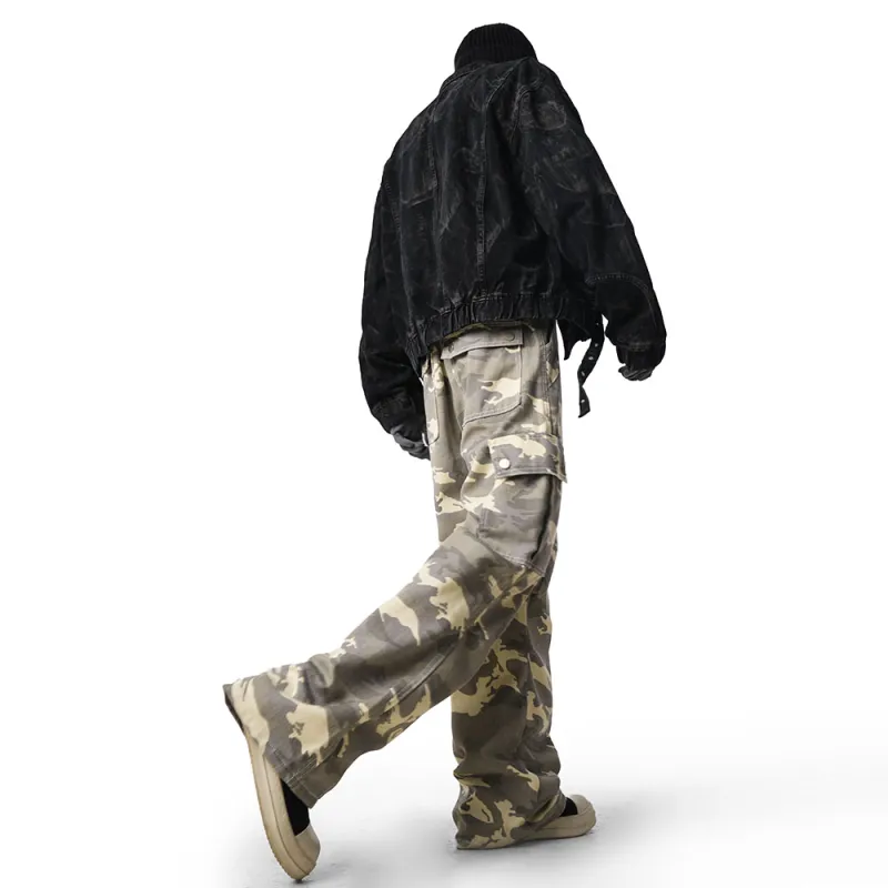 DUKE+DEXTER Cargo Pants Unisex Desert Camouflage-4