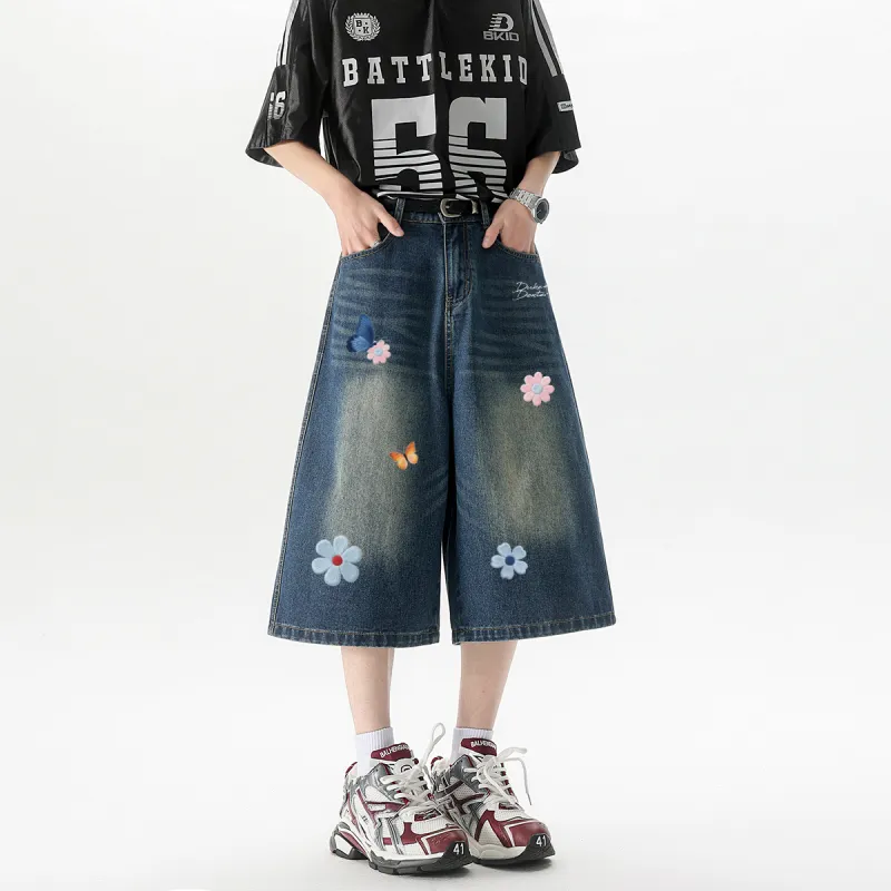 DUKE+DEXTER Denim Shorts Unisex-15