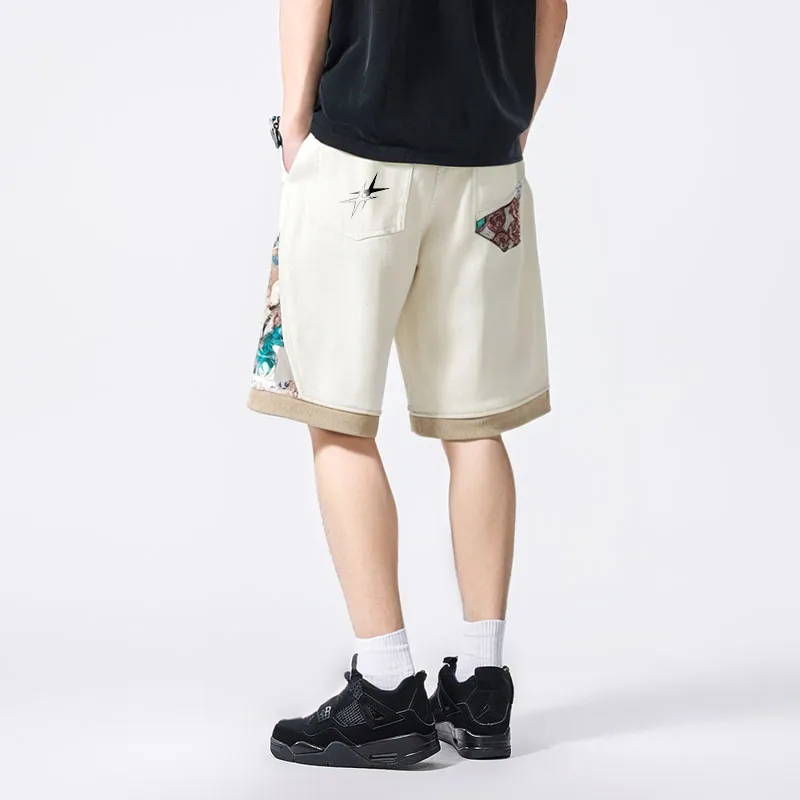 DUKE+DEXTER Casual Shorts Unisex Ecru-6