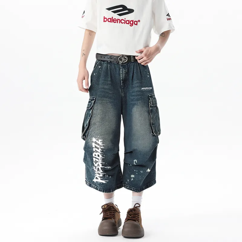 DUKE+DEXTER Denim Shorts Unisex Blue-2